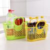 Cesto Portatile in Plastica Portatile Cavo Appeso Giocattolo Organizer Cesto Portaoggetti Accessori Cucina Bagno