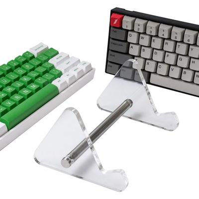 Keyboard Stand Easy Installation Detachable Space-saving Acrylic Transparent Computer Keyboard Stand Keyboard Tray