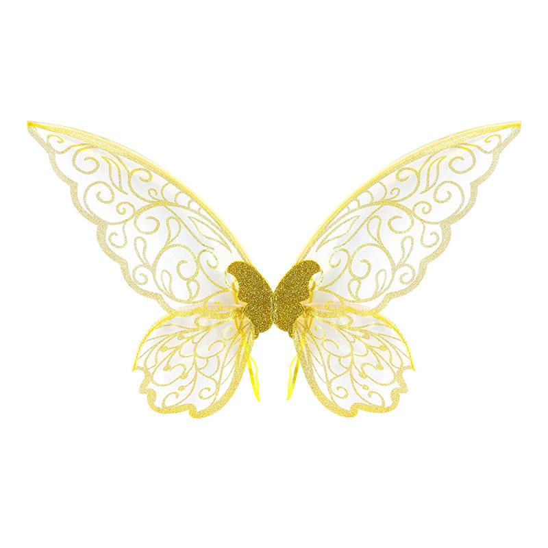 1PC Adults Fairy Wings Girls Sparkling Angel Wings Butterfly Costume Wings Halloween Costume Dress up Party Favor Christmas Gift