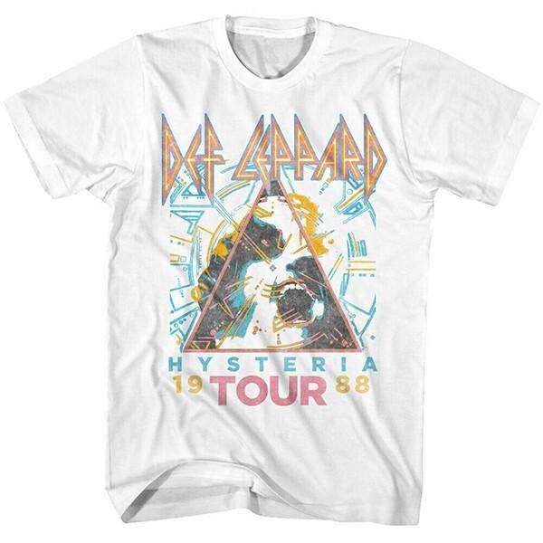 Def Leppard Hysteria Tour 1988 Men’s T Shirt, Shirt For Music Fan Unisex T-Shirt S