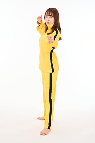 [kitamurasyokai] Tracksuit, Separate Yellow Jersey, Kill Bill, Bruce Lee, Game of Death, Training Wear (Size M)