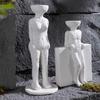 Abstract Figures Statue Ornaments Desk Decoration Creative Modern Crafts Ceramic Characters Sculpture Room Aesthetic Decor