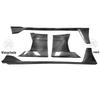 Carbon Fiber Body Kit: Side Skirts & Fender Mudguard for Toyota SUPRA A90/A91
