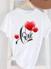 (Asian Size) letter trend 90s lovely Women's Top T Female Print Short Sleeve T-shirts Fashion O-neck Casual Clothing  Graphic Tee
