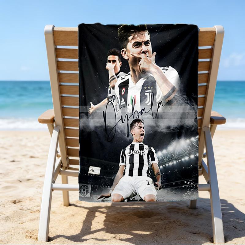 Dyba-la Celebration Beach Towel - Soft, Absorbent Microfiber, Lightweight, Ideal for The Beach, Parties, Travel, Camping fan gifts