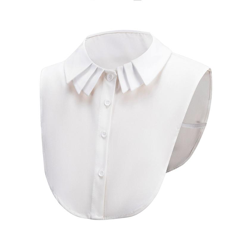 Korean Sweater Fake Collar Decorative Women's Multi-layer Shirt Autumn Winter Deatchable Collar Neckwear Tie Removable Collar