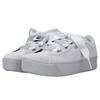 Vikky Platform Ribbon Grey/White Women's 366418-02