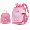 Children'S Tie Rod Schoolbag Three Rounds Girl Princess Primary School Backpack Girls Schoolbag 1-3-5 -6 Level Drag