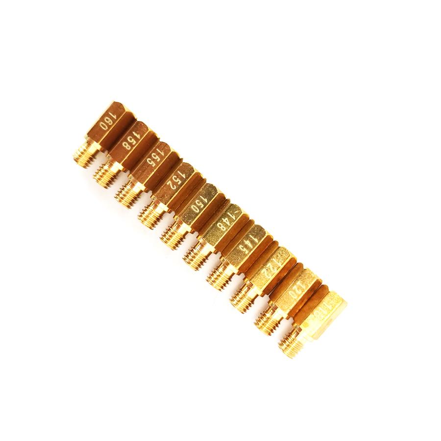 Here, we offer one Set of 10 Main jets