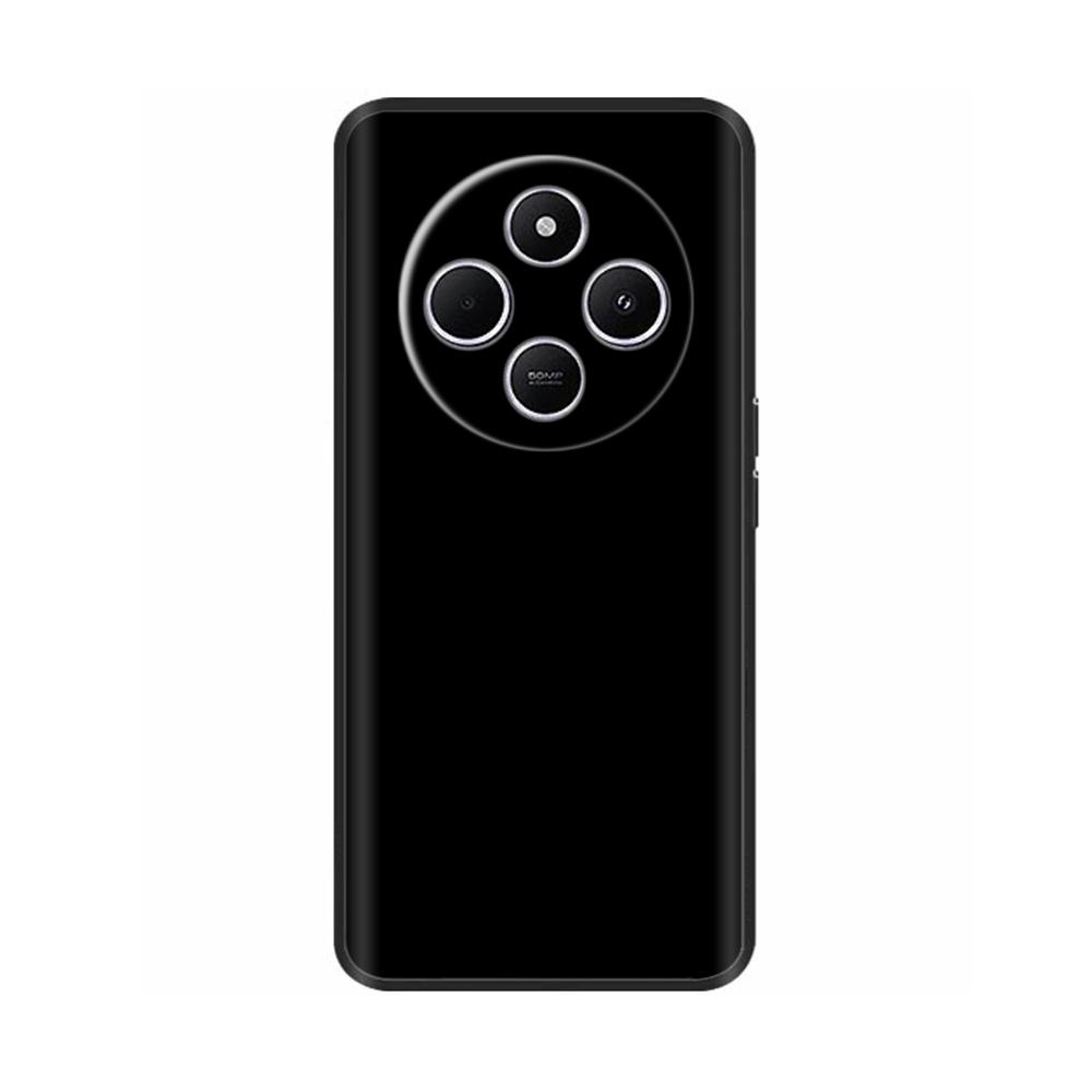 

For Xiaomi Redmi A4 5G Case Xiaomi Redmi A4 5G Cover Luxury Shockproof Soft Black Silicone Phone Cover For Xiaomi Redmi A4 Funda Redmi A4 5G
