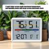 F26C Pack of 2 Functional Digital Clock with thermometers Hygrometer Color Screen