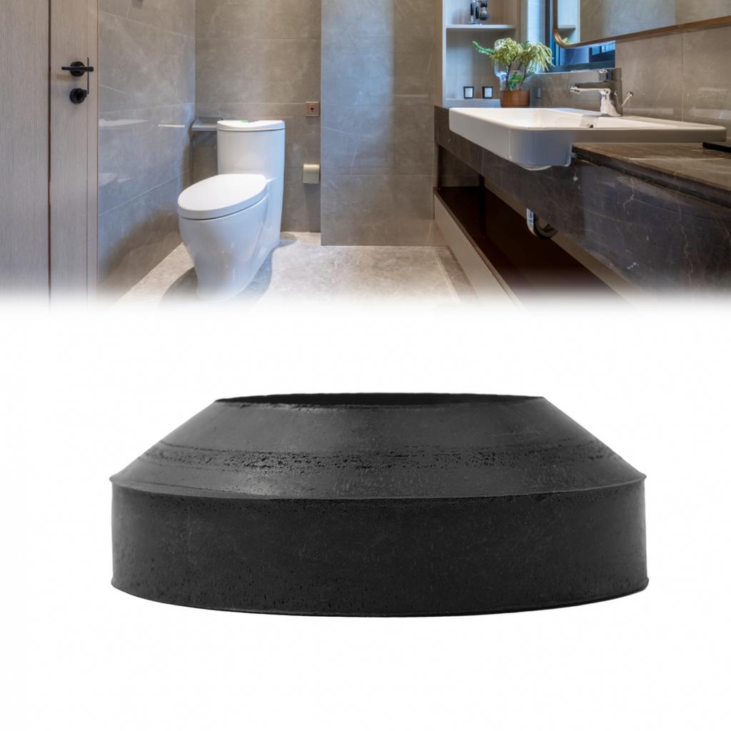 Black Toilet Sealing Ring Conical Donut Doughnut Washer