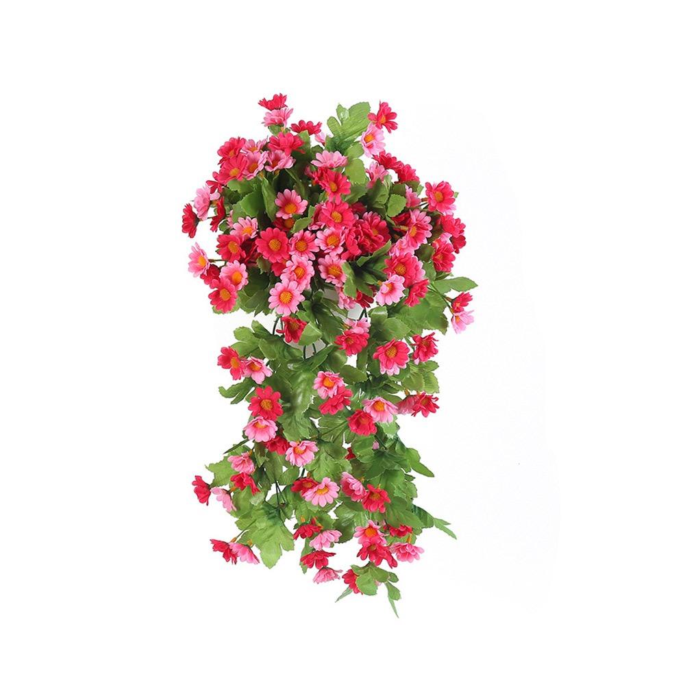 100cm Artificial Plant Creeper Wall Mounted Artificial Ivy Green Hanging Vine DIY Wreath Cover Pipeline Home Garden Decoration