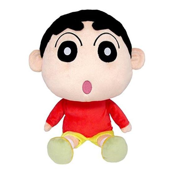 Sanei Boeki Crayon Shin-chan Shin-chan (M) W18 x D15 x H30cm Plush Toy SN06