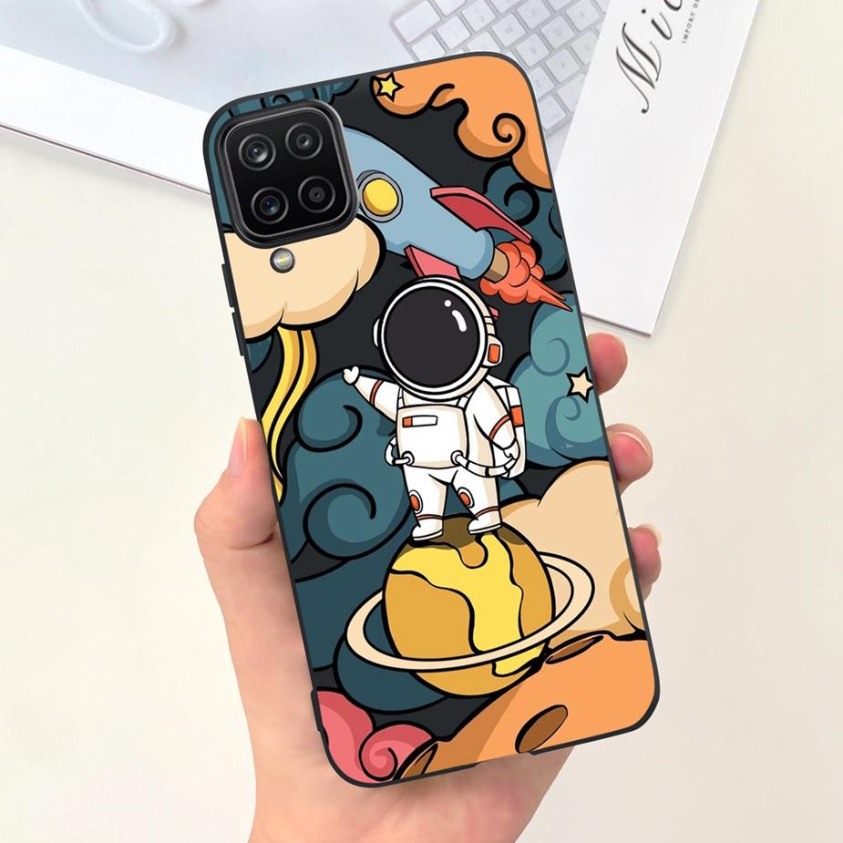 For Samsung Galaxy A12 Case M12 F12 Cute Fashion Candy Painted Back Cover Phone Case For Samsung A12 M 12 Galaxy M12 Soft Fundas