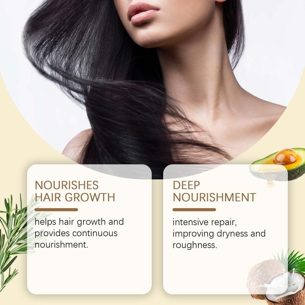 Ouhoe Hair Care Essential Oil Nourishing Scalp Strengthening Hair Serum For Damaged Hair