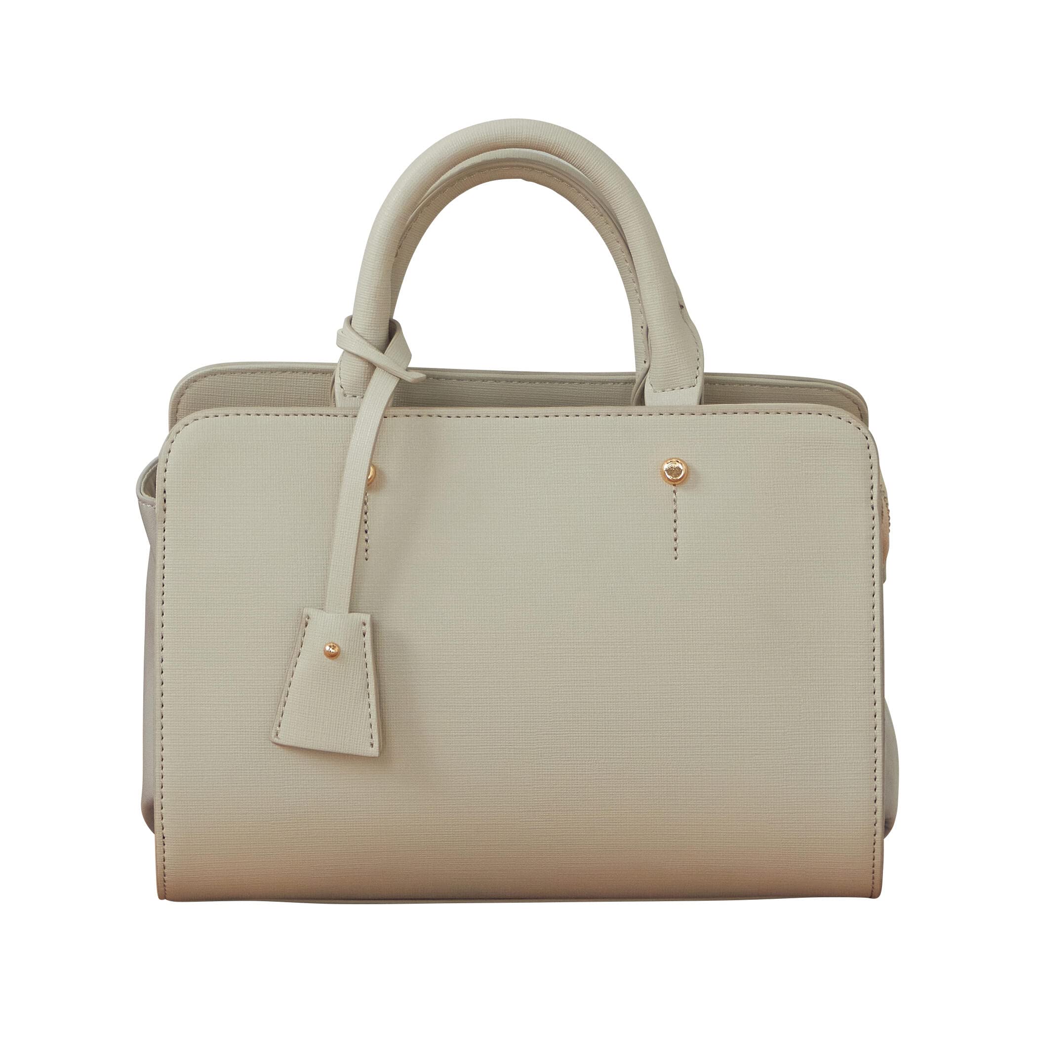 

Monocomsa Mini Boston Bag F Beige (Comsa Ism) 95-40BY02-202 бежевый