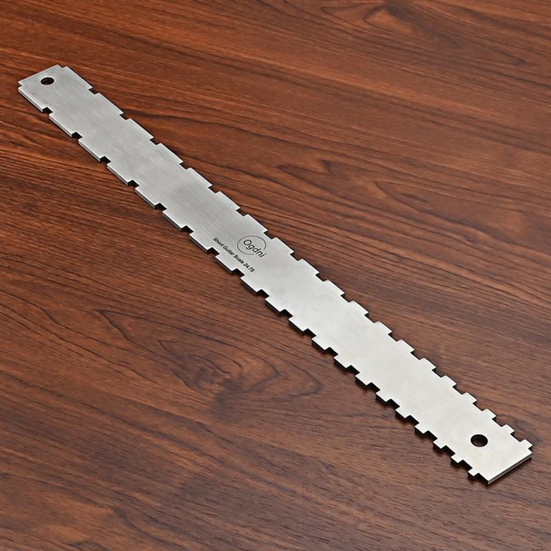 Guitar Notched Straight Edge, Guitar Neck Notched Straight Edge Luthiers String Action Ruler Gauge String Height Gauge