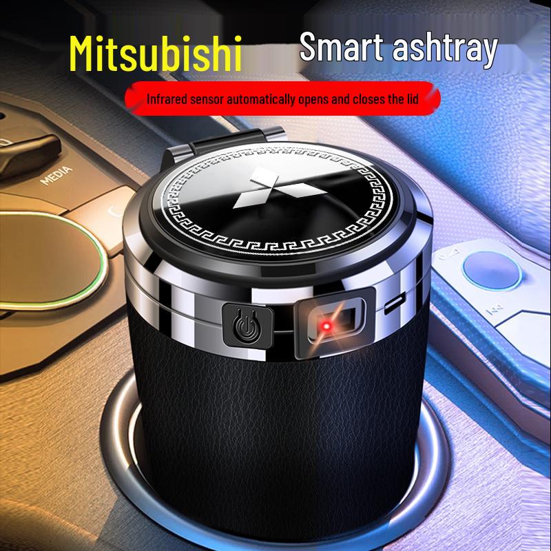 Fits Mitsubishi ASX, Outlander, Eclipse Cross, Atulco, Pajero, and Lancer EX smart car ashtrays.