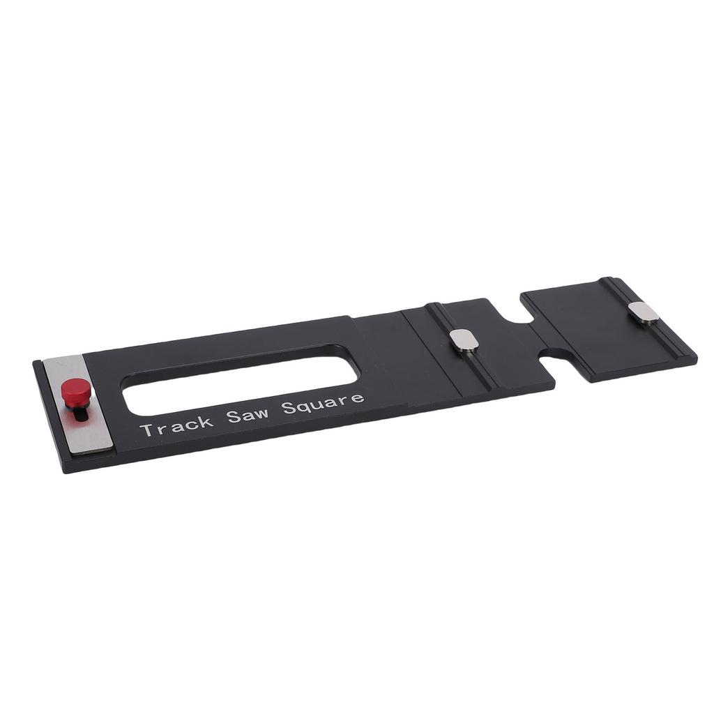 Track Saw Square Aluminum Alloy Right Angle Position Plate for Circular Saw Rail Woodworking Tool