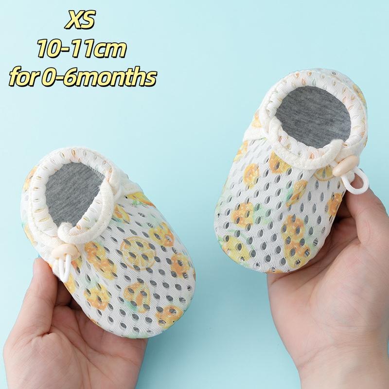 Scarpe Primi Passi Antiscivolo Traspiranti per Bambini Suola Morbida Rete per Imparare a Camminare Scarpe da Passeggio per Bambini Piedi Nudi Asciugatura Rapida Antiscivolo