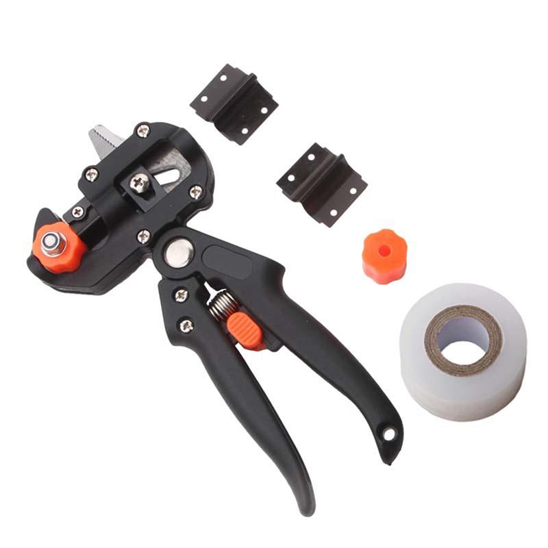 Professional Grafting Pruner With Grafting Film Fruit Tree Pruning Shears Scissor Secateurs Branch Cutter Garden Grafting Tool