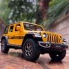 1/24 Jeeps Wrangler Rubicon Legierungsauto Modell Diecasts Simulation Metall Geländewagen Auto Modell Sammlung Kinderspielzeug Geschenk