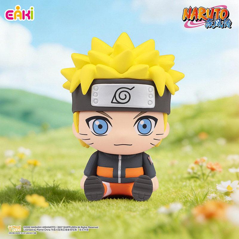 EAKI Naruto Action Figure Shippuden Sitting  Sasuke Kakashi Itachi Jiraiya Minato Anime Figure Collectible Toys Gifts