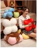 Winter Series Cotton Throw Pillow & Cushion Set – Round Futon, Back Support & Seat Cushion