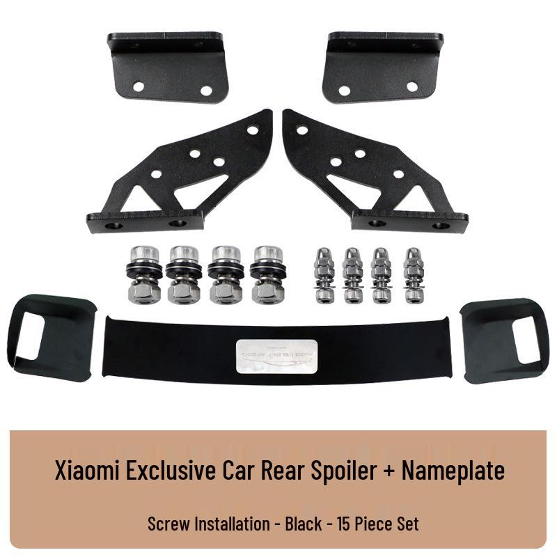 Xiaomi Tail Wing Sport Bracket Nameplate - Standard & PRO Versions for Modified Rear Wing Exterior