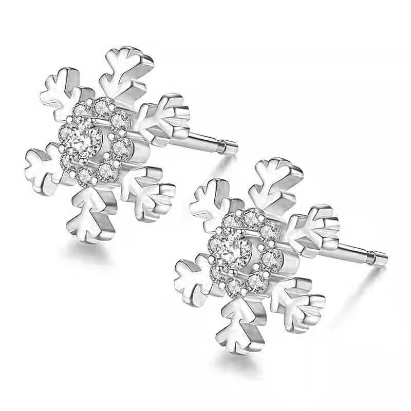 

Серьги SACE GEMS с цирконием для женщин, подарки на свадьбу белого золота