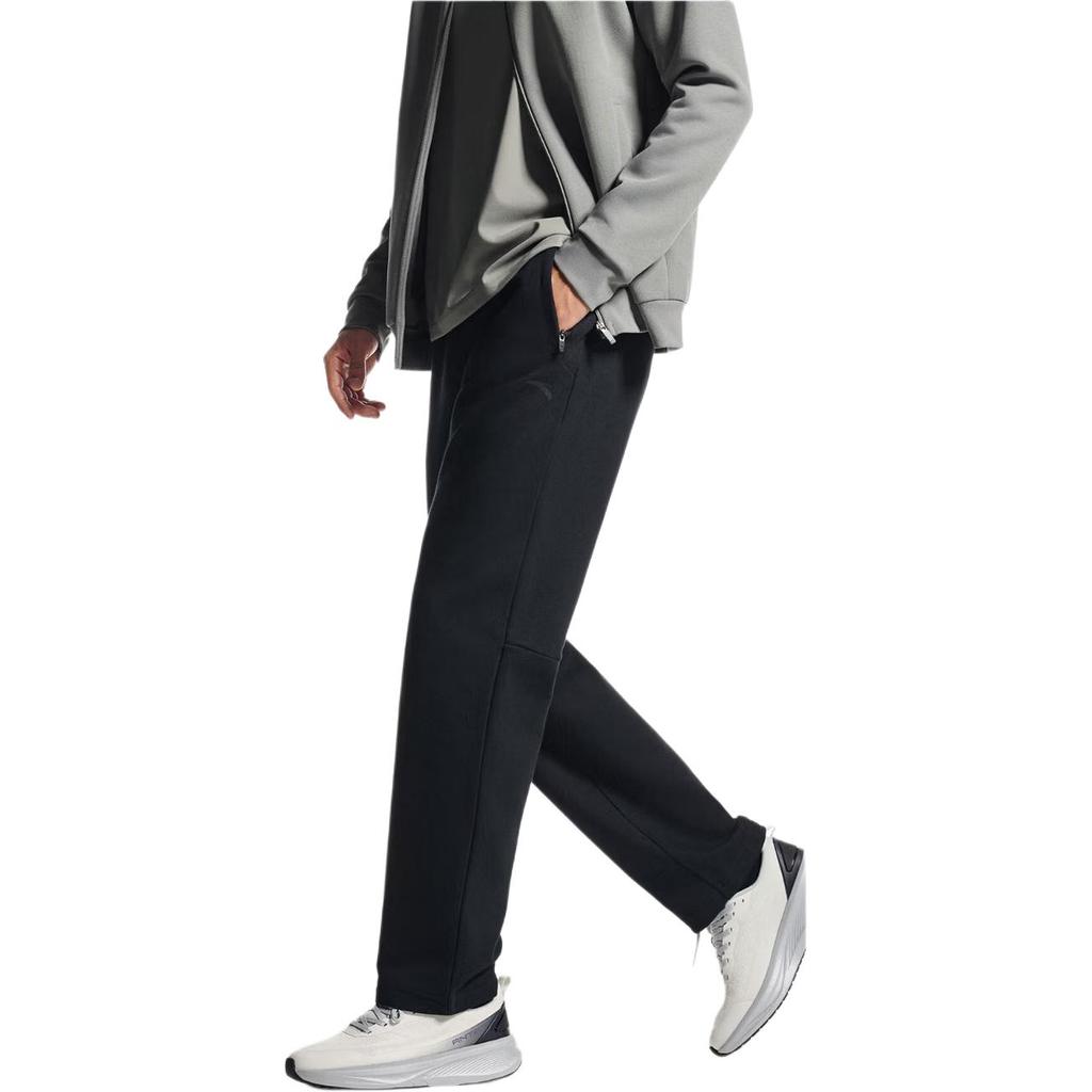 Anta Comfortable Simple Casual Mid-Waist Versatile Fashion Knitted Sports Pants Men bottoms 152547324N-1