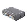 VGA Splitter 1 in 4 Out 250MHz 1920x1440 USB Powered HD Video Splitter for Laptop Projector TV