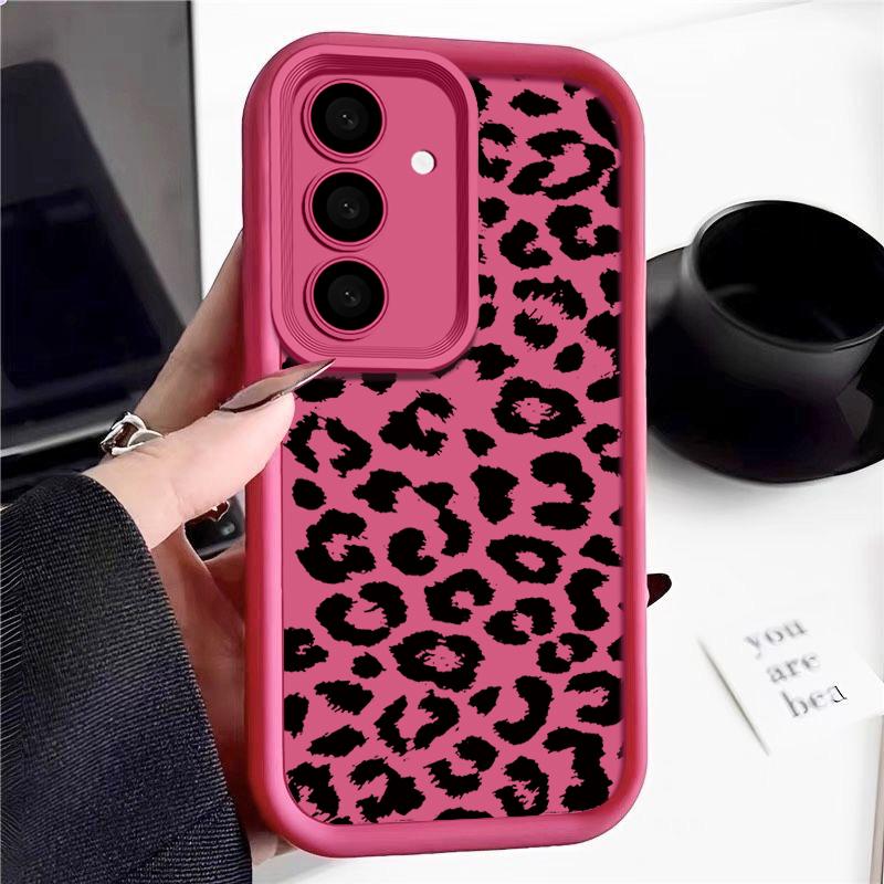 Custodia Stampa Leopardo Per Samsung Galaxy A56 5G A55 A54 A36 A35 A34 A26 A57 A16 A15 S26 S20 FE S21 S22 S23 S24 S25 Ultra Capa Funda