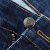 MONTAGUT Herren Jeans aus Maulbeerseidenmischung mit geradem Bein