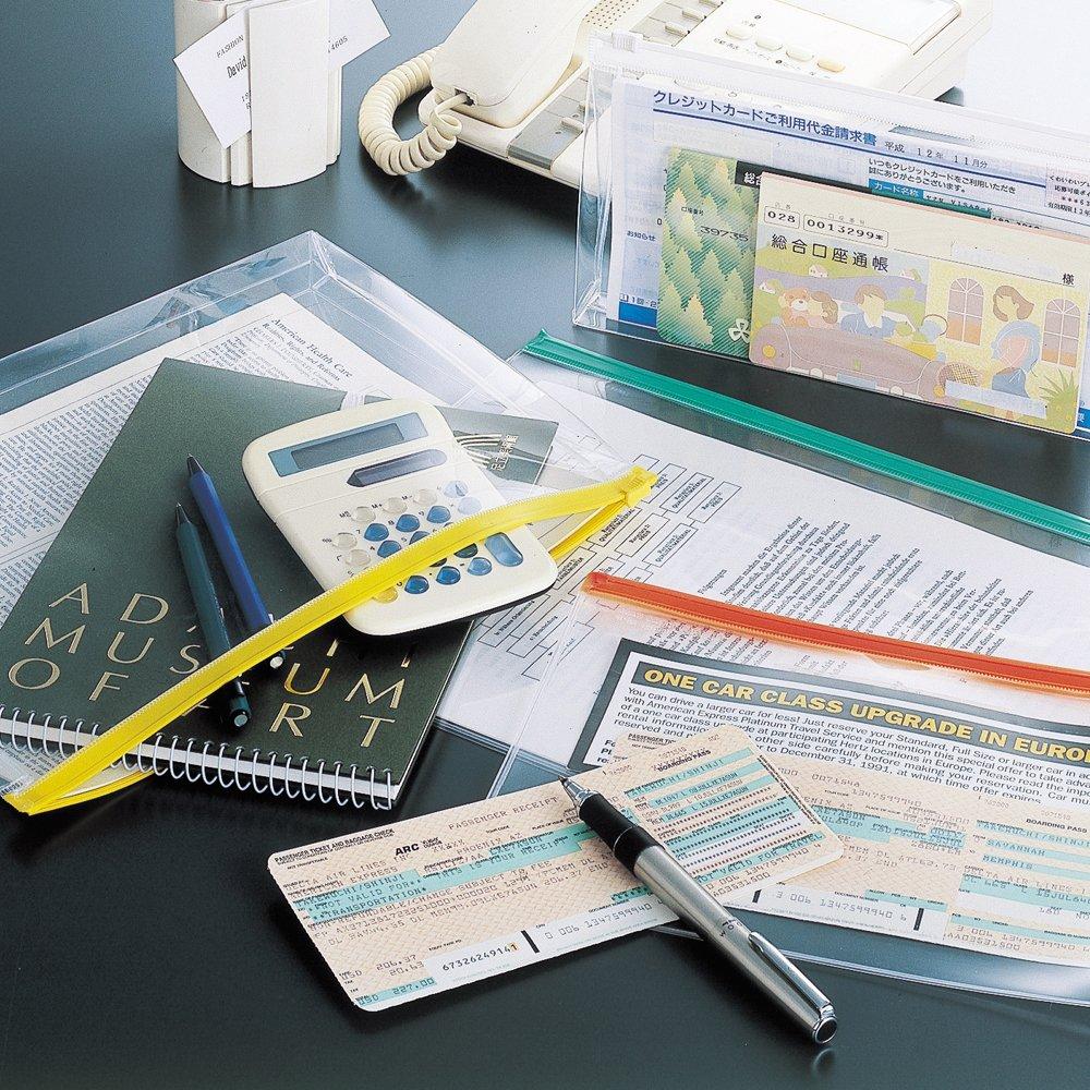 LIHIT LAB Clear Case, A4 Size, Indigo, 25 Sheets, F74S-25P