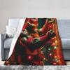 TMNT Game Blanket Christmas Super Warm Novelty Plush Throw Blanket For Girls Boys Bedroom Flannel Bedspread Bed Cover