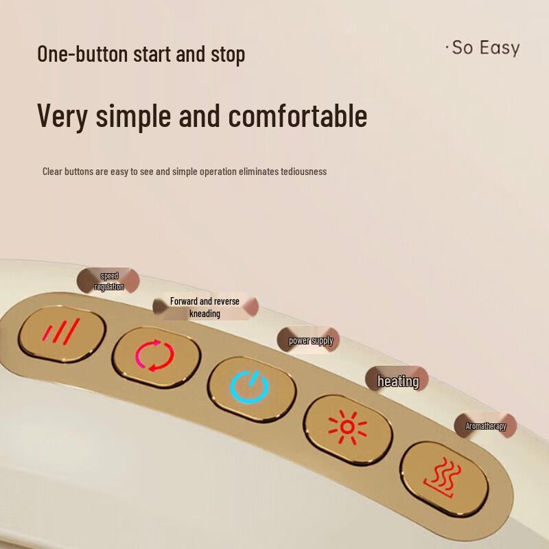 AUX Bianstone Abdominal and Lumbar Massager