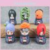 Naruto Anime Small Pvc Uchiha Model Collectible Toy For Display And Gifts