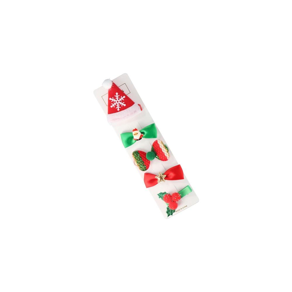 Supplies Children Girls Hair Accessories Christmas Tree Barrette Christmas Hair Clip Cute Headwear