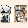 Large Capacity Multifunctional Organizer Foldable Laundry Basket Dirty Clothes Breathable Mesh Baskets for Travel and Home