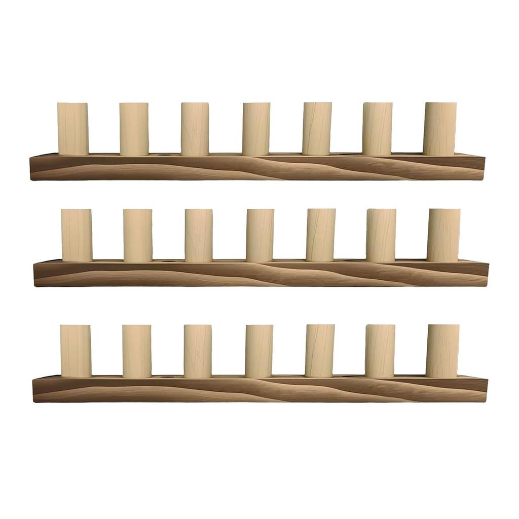 Knitting Loom for Blankets Adjustable Wood Frame Kit DIY Chunky Yarn Weaving Tool for Beginners Crafting