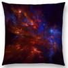 Pillowcase Night Sky Gorgeous Nebula Distant Galaxy Mysterious Universe Cushion Cover Home Decoration Sofa Home