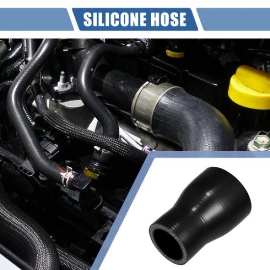 1pc 32-45mm 126 -177  ID 76mm 299  Length 0 Degree Black Car Silicone Hose