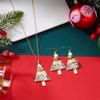 Christmas Tree Pendant Necklace With Zinc Alloy And Lockchain For Holiday Festive Wear