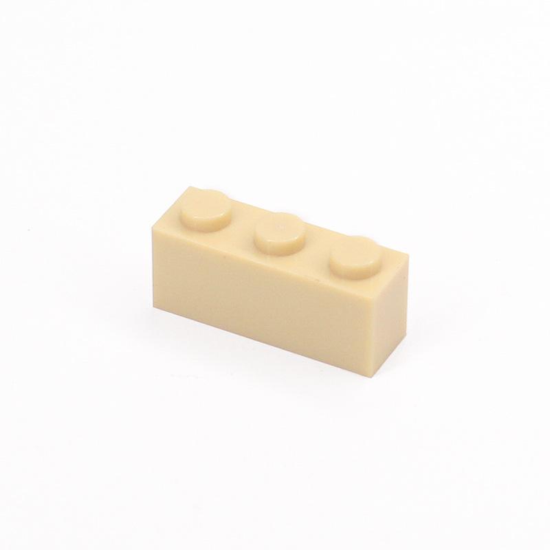 Small Particle Assembly Puzzle Children's Building Block DIY Parts Brick 1x3 Hole Compatible Spare Parts