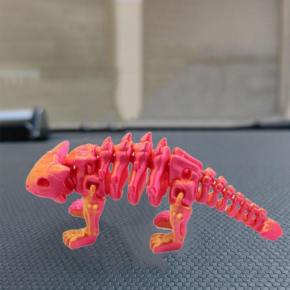 Handmad Realistic Dinosaur Model Toy PLA Dinosaur Miniatures Figurine  Desktop Decorative