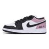 Jordan Air Jordan 1 Singing At Dusk Rouge Abrasion Resistant Low top Vintage Basketball Shoes Men's White Pink 553558-131(Team85-)