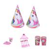 Enchanting Unicorn Kids Birthday Party Supplies Complete With Delightful Plates And Tablecloth