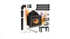 Air Fireplace Insert KRATKI MAJA 8kW Ø 200 Ecodesign Cast Iron SET